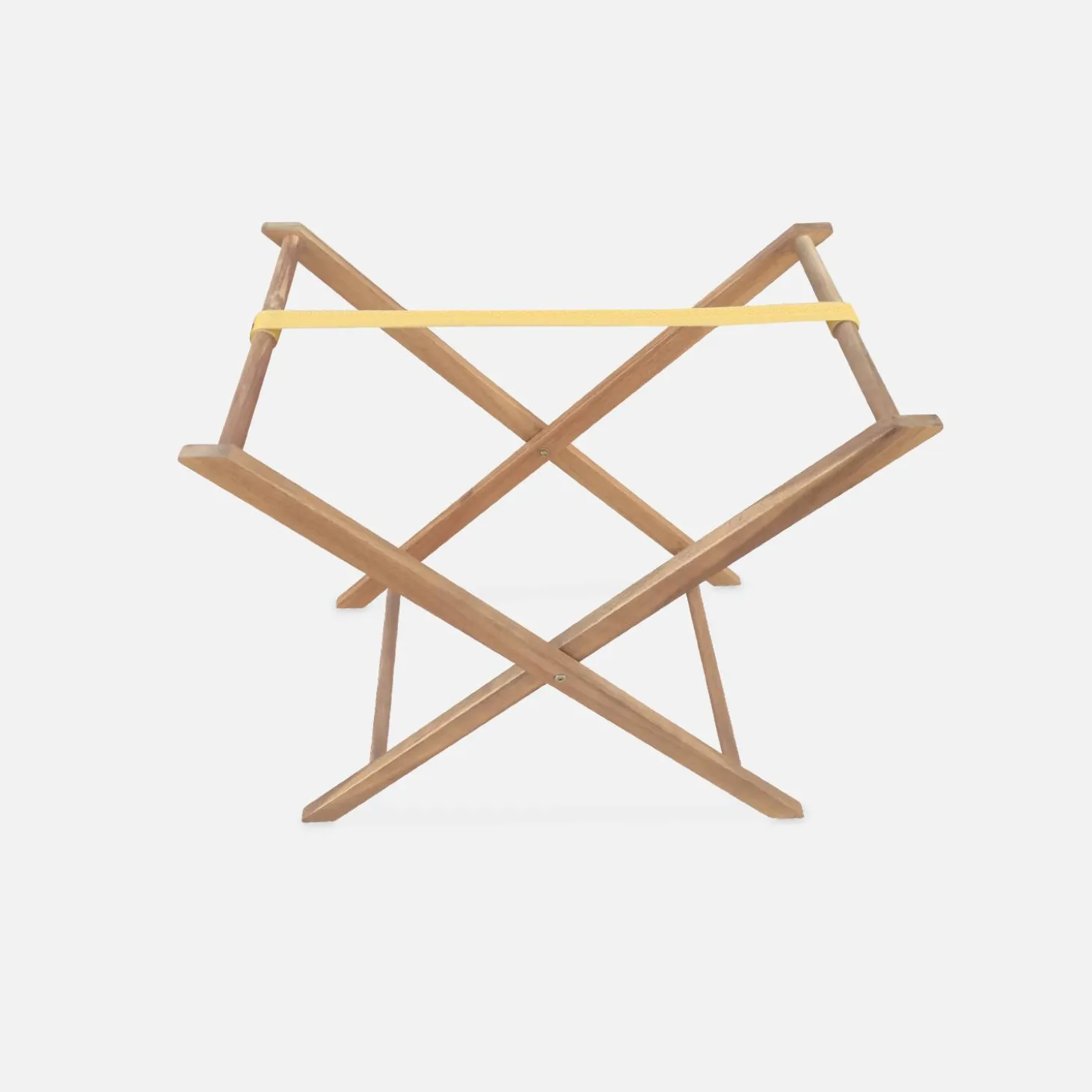 Mesa auxilar de jardín de madera