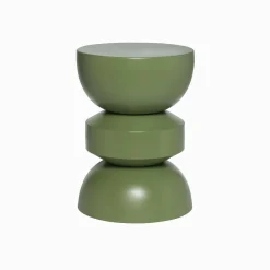 Mesa auxiliar de metal