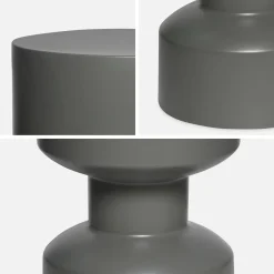 Mesa auxiliar o mesita de noche metal