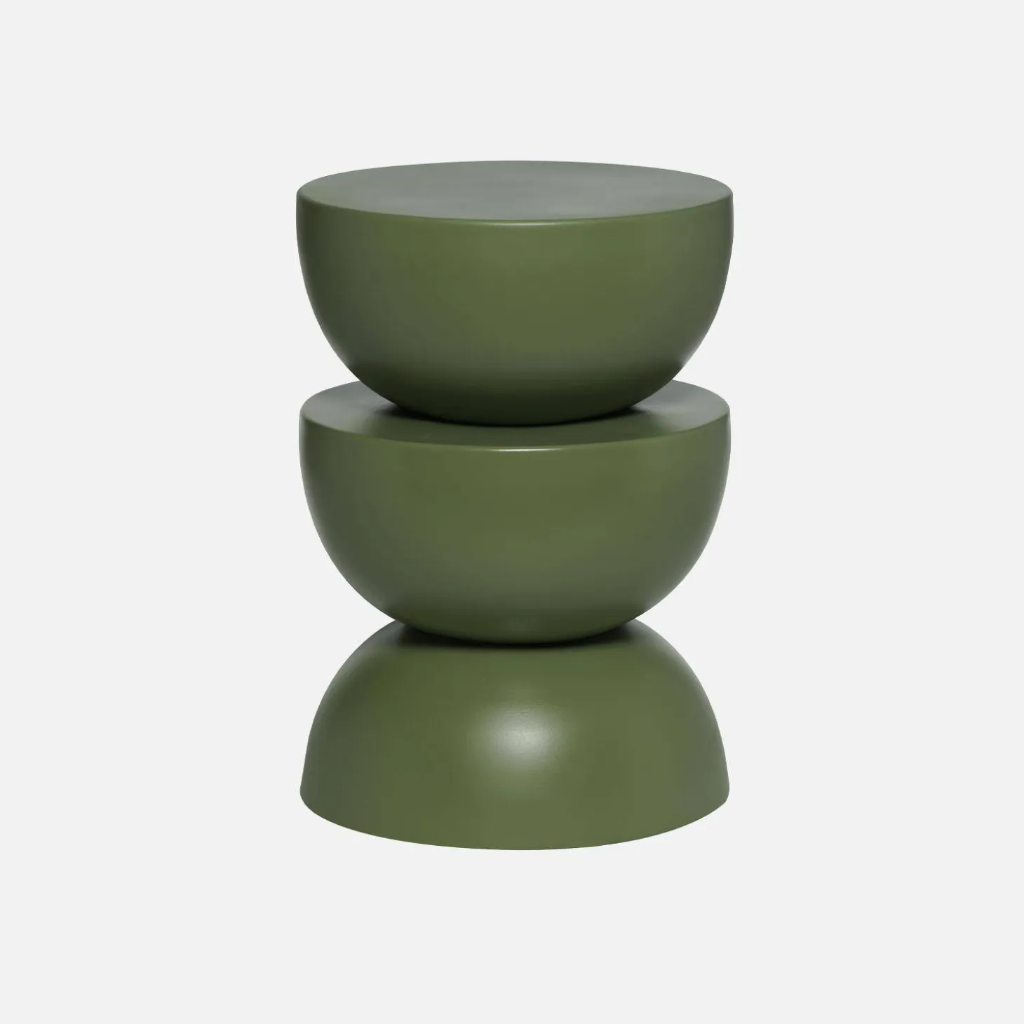 Mesa auxiliar o mesita de metal
