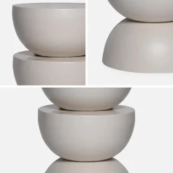 Mesa auxiliar o mesita de metal
