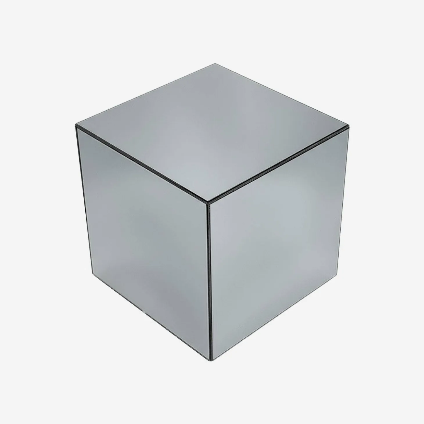 Mesa cúbica con espejos, 30cm