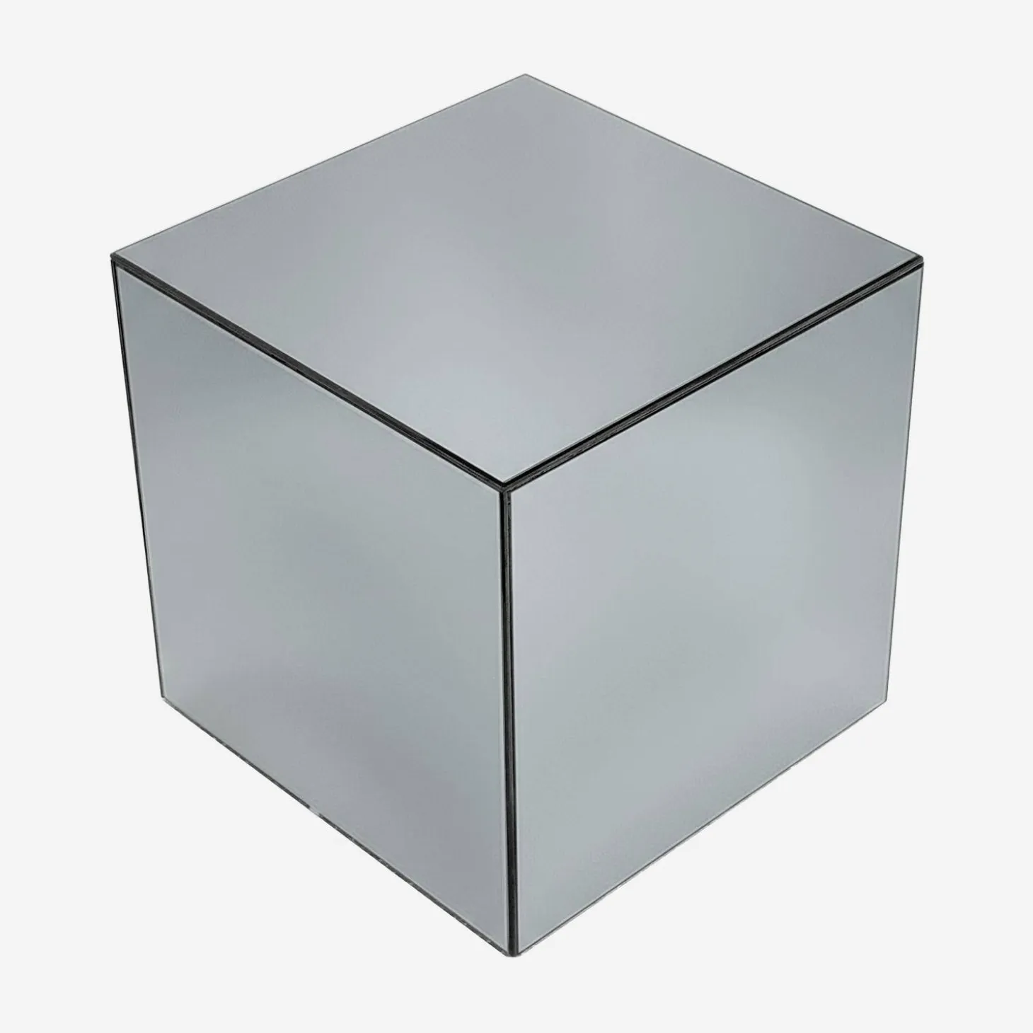 Mesa cúbica con espejos, 40cm