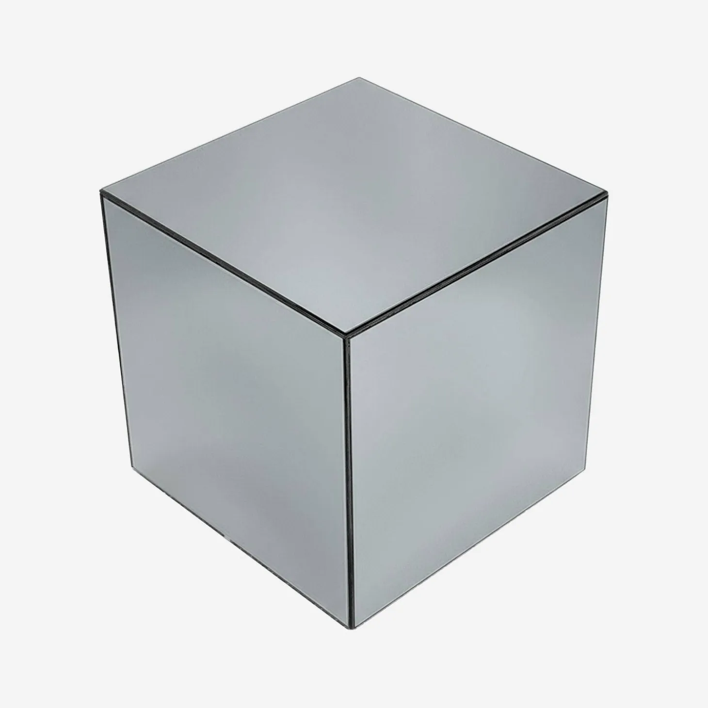 Mesa cúbica con espejos, 35cm