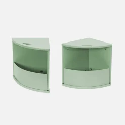 Mesa con pizarra y 4 sillas con almacenaje para niños