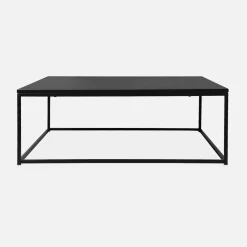 Mesa de centro baja de metal