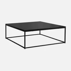 Mesa de centro baja de metal