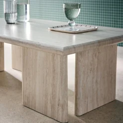 Mesa de centro rectangular