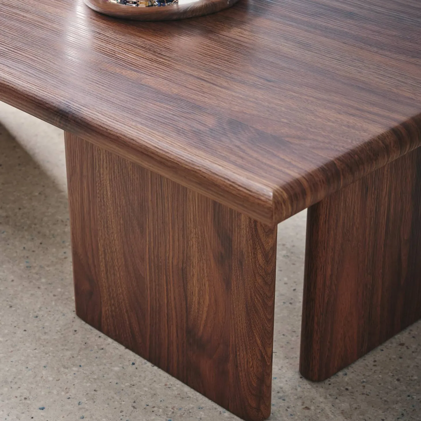 Mesa de centro rectangular