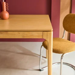 Mesa de comedor hevea y fresno, 8 plazas