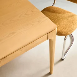 Mesa de comedor hevea y fresno, 8 plazas