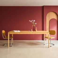 Mesa de comedor hevea y fresno, 8 plazas