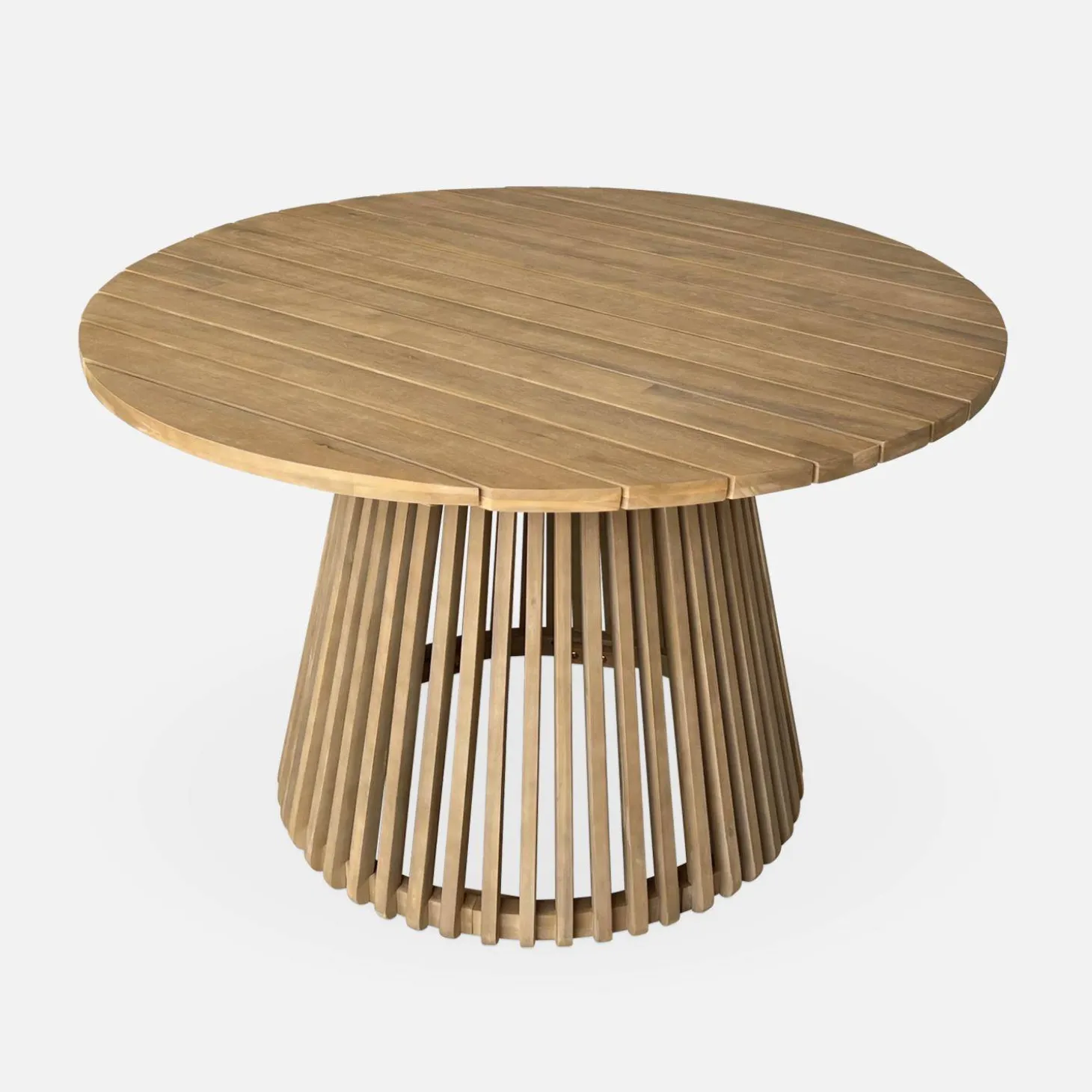 Mesa de comedor interior/exterior madera de acacia de 4 plazas