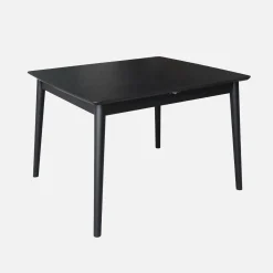 Mesa de comedor rectangular extensible de madera, 4-6 plazas