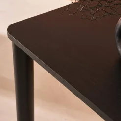 Mesa de comedor rectangular madera, 6 plazas