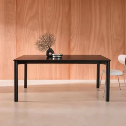 Mesa de comedor rectangular madera, 6 plazas
