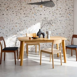 Mesa de comedor rectangular y extensible, 160 - 210cm