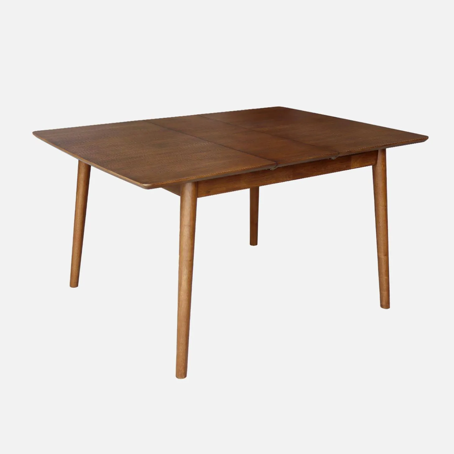 Mesa de comedor rectangular extensible de madera, 4-6 plazas