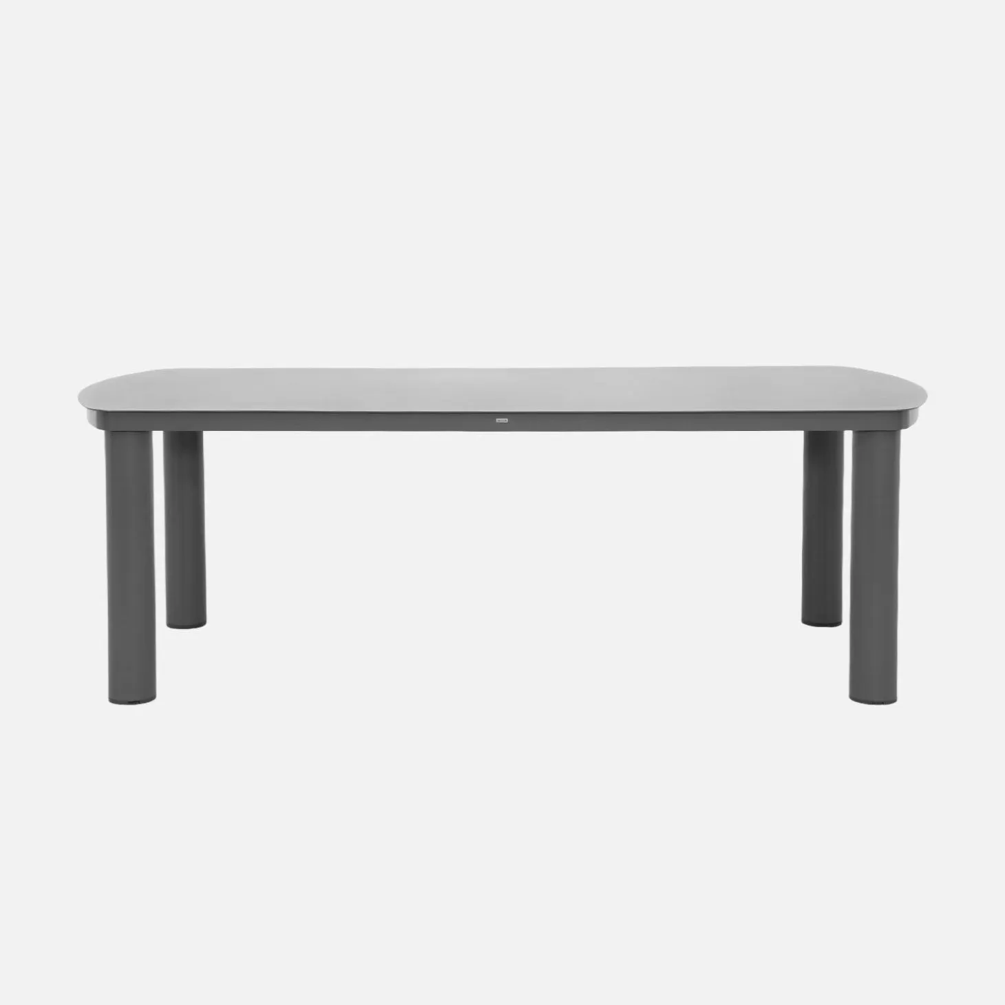 Mesa de jardín de aluminio, 10 plazas