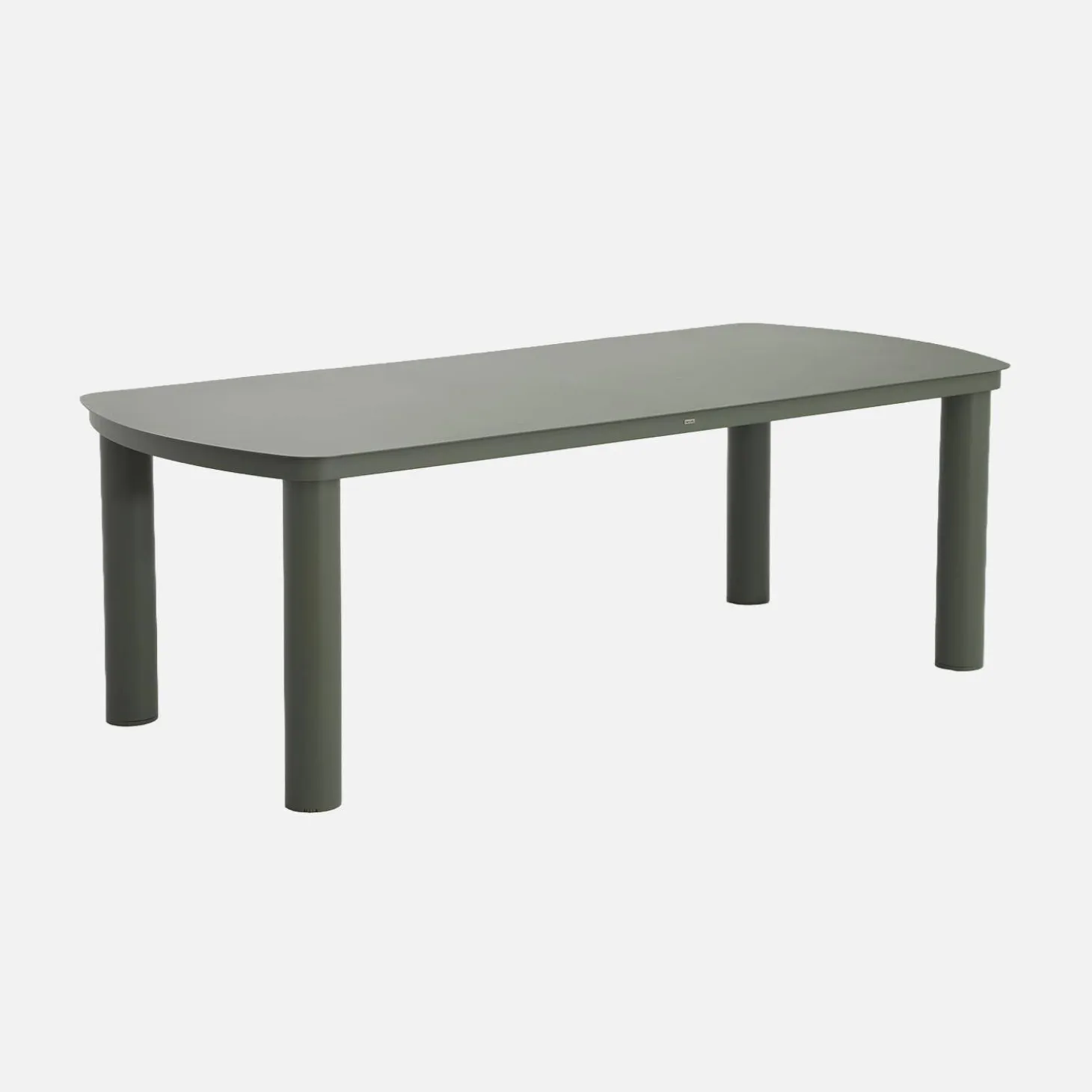 Mesa de jardín de aluminio, 10 plazas