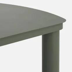 Mesa de jardín de aluminio, 10 plazas