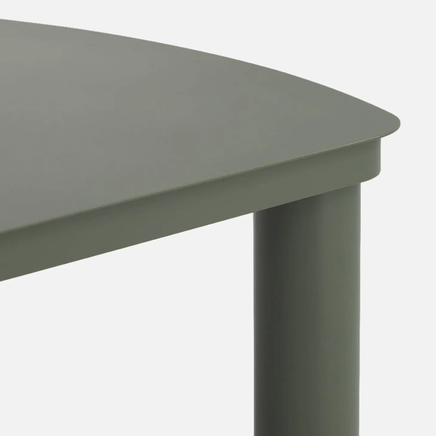 Mesa de jardín de aluminio, 10 plazas