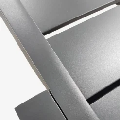 Mesa de jardín extensible de aluminio, 8 plazas
