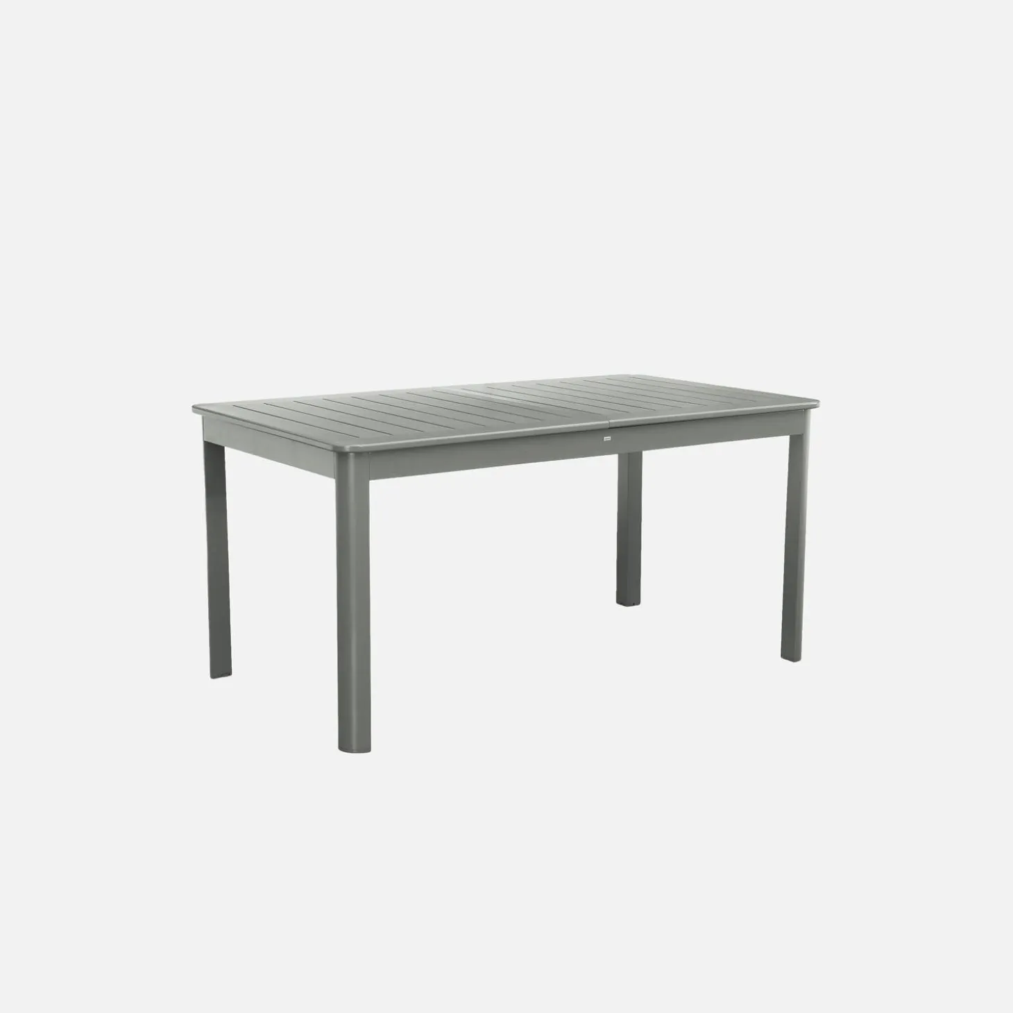 Mesa de jardín extensible de aluminio de 8 plazas