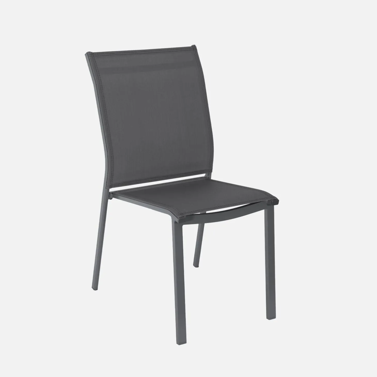 Mesa de jardín extensible de aluminio con 6 sillas
