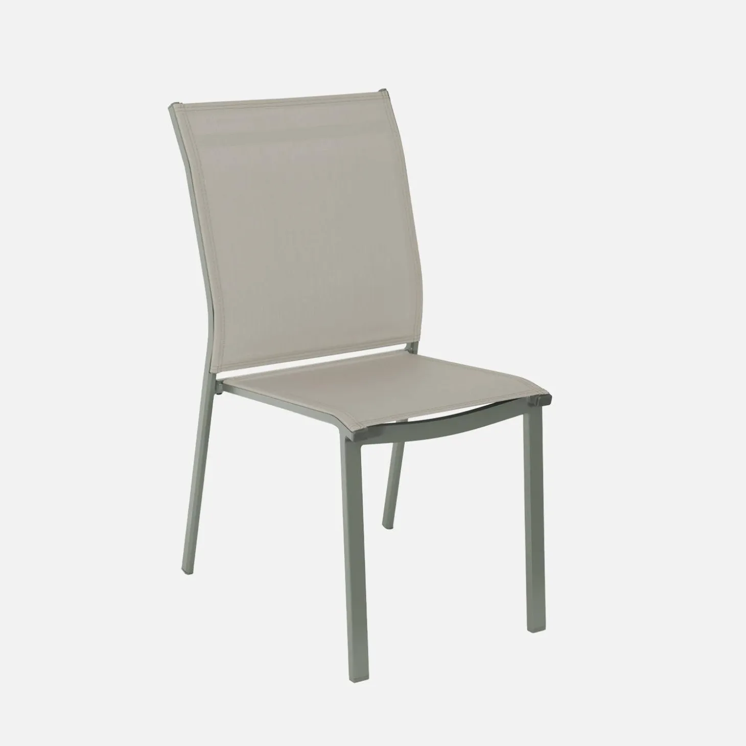 Mesa de jardín extensible de aluminio con 6 sillas