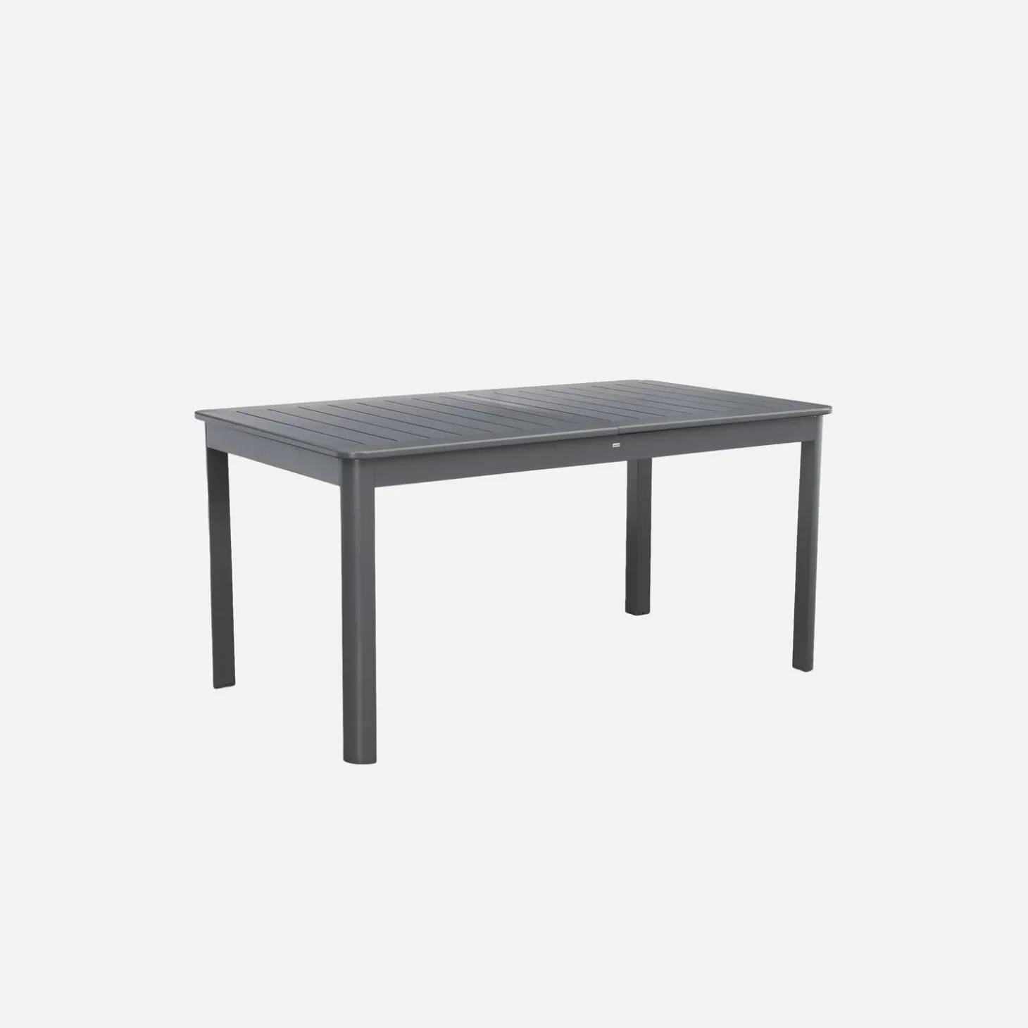 Mesa de jardín extensible de aluminio de 8 plazas