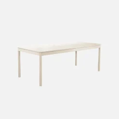 Mesa de jardín extensible de aluminio de 8 plazas