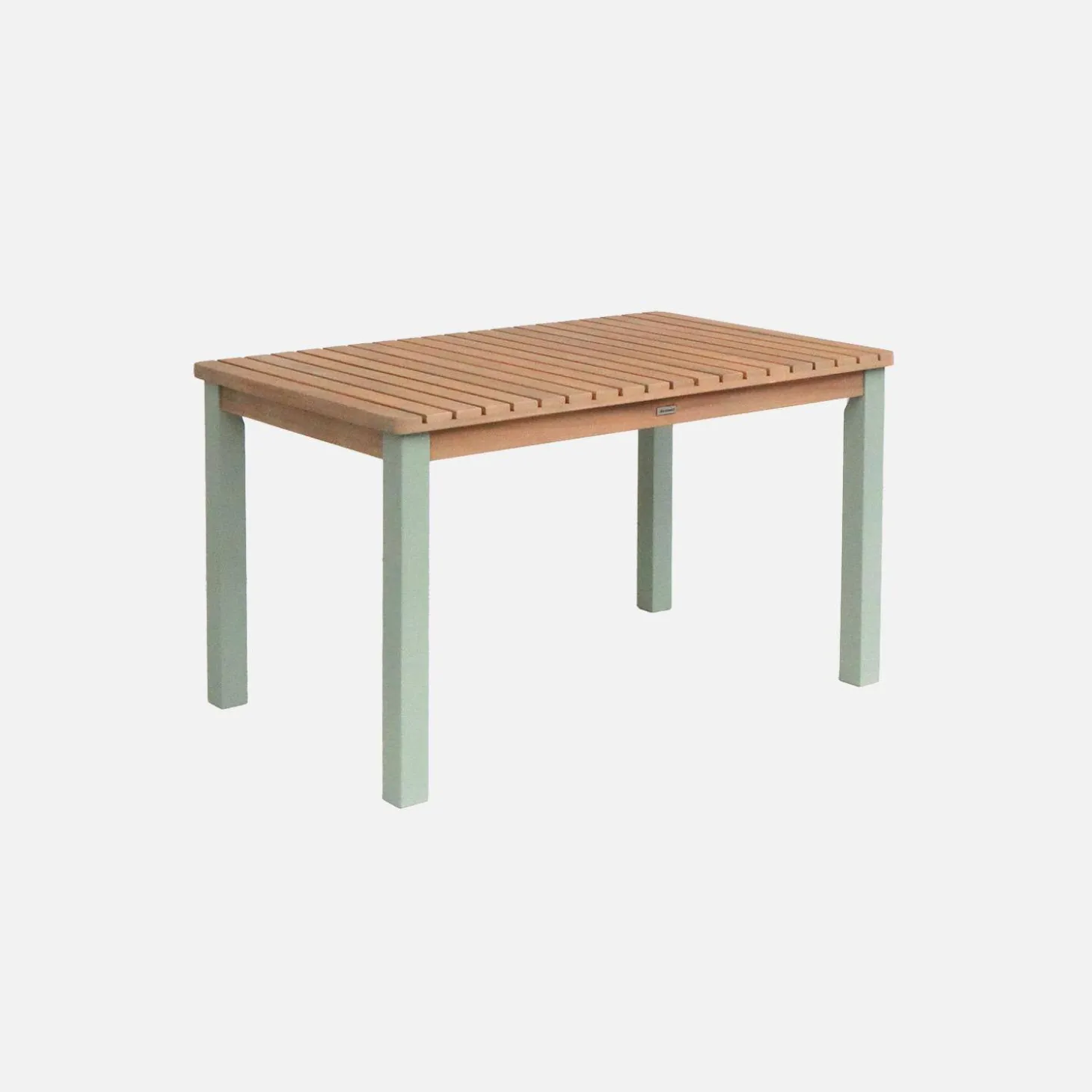 Mesa de jardín infantil de madera de acacia con 4 sillas