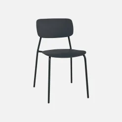 Mesa de jardín plegable de metal con 6 sillas