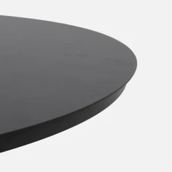 Mesa de jardín redonda de aluminio y vidrio, para 6 plazas