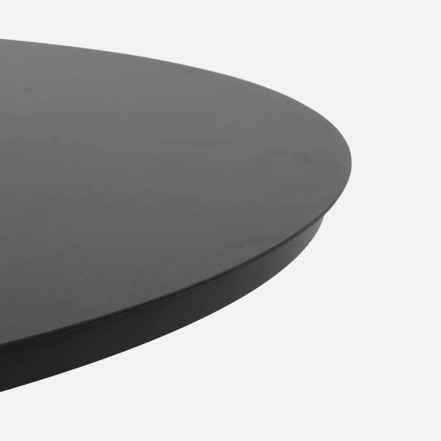 Mesa de jardín redonda de aluminio y vidrio, para 6 plazas