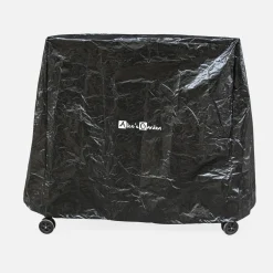 Mesa de ping pong exterior con 2 raquetas y 3 pelotas, 274cm + funda de PVC
