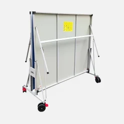 Mesa de ping pong exterior plegable con 2 raquetas y 3 pelotas, 274cm