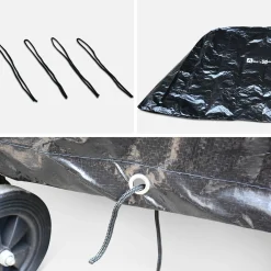 Mesa de ping pong para interior con 2 raquetas y 3 pelotas, 274cm + funda de PVC