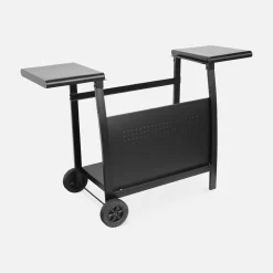 Mesa de plancha con 3 quemadores