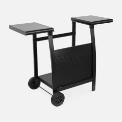 Mesa de plancha con 2 quemadores