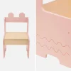 Mesa para niños + 2 sillas, con estantes