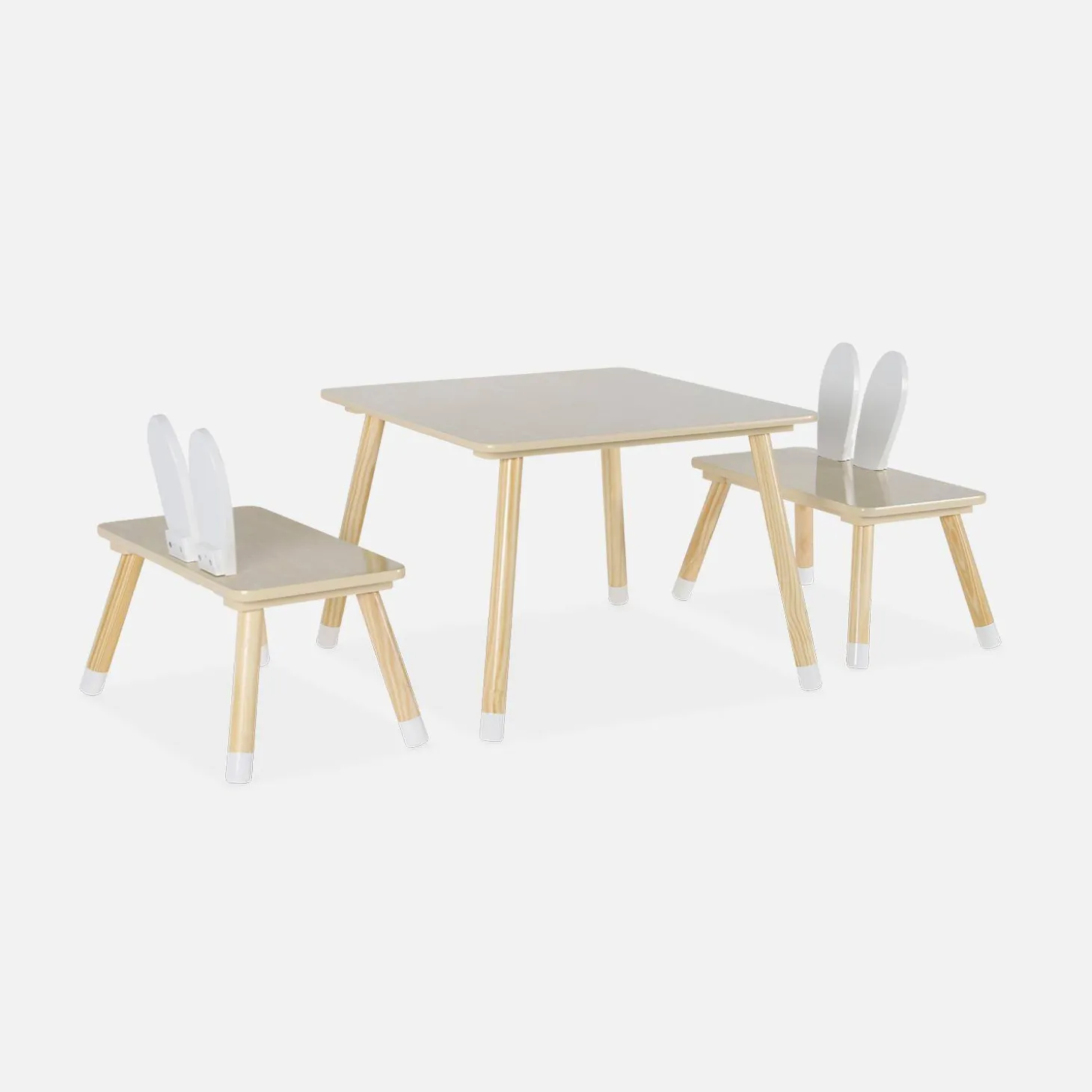 Mesa para niños con 2 sillas
