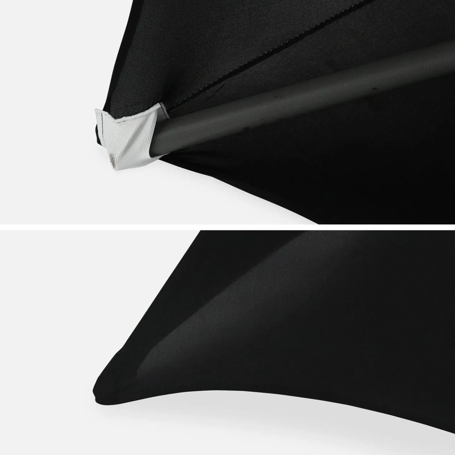 Mesa plegable de acero para eventos con funda protectora (lote de 4)