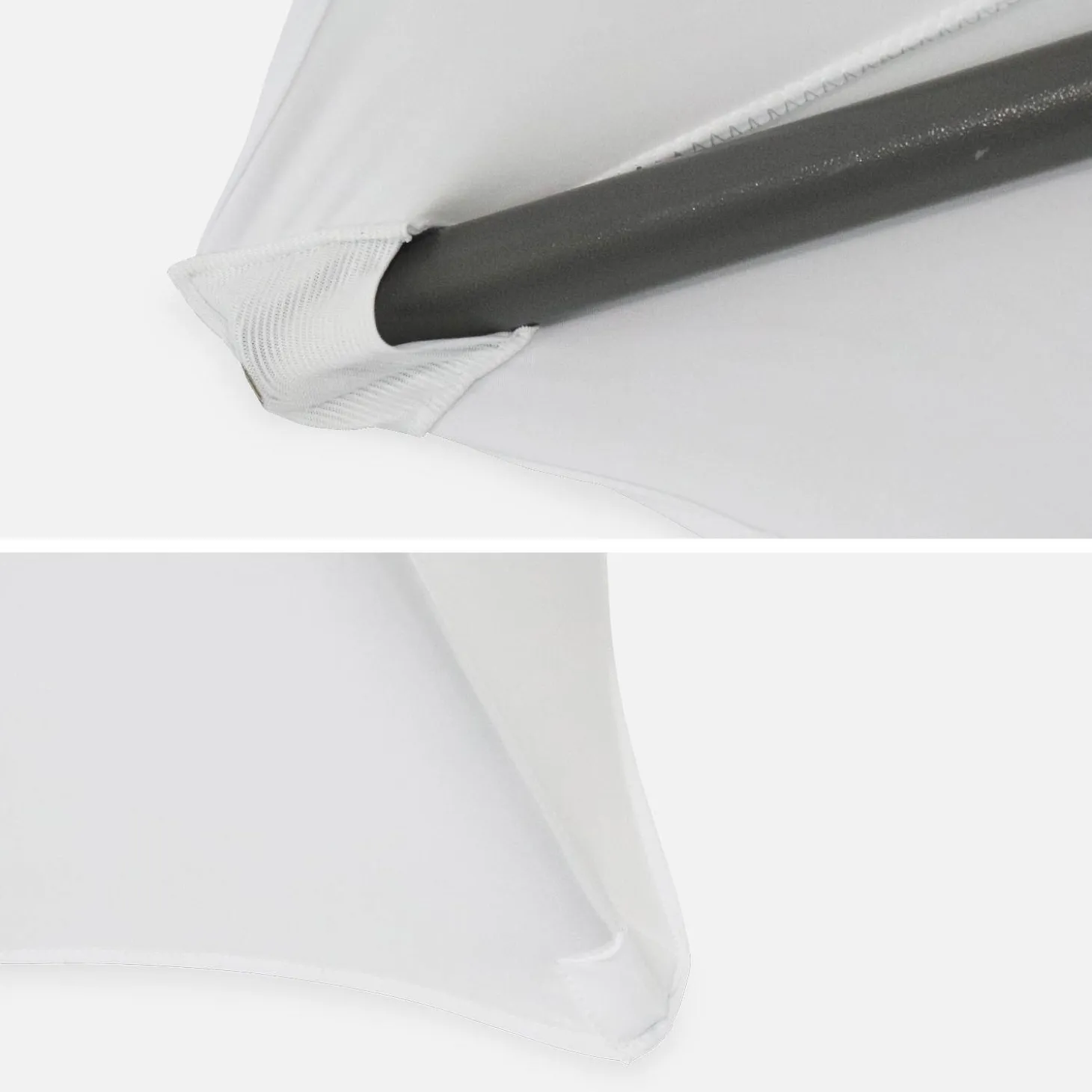 Mesa plegable de acero para eventos con funda protectora (lote de 4)