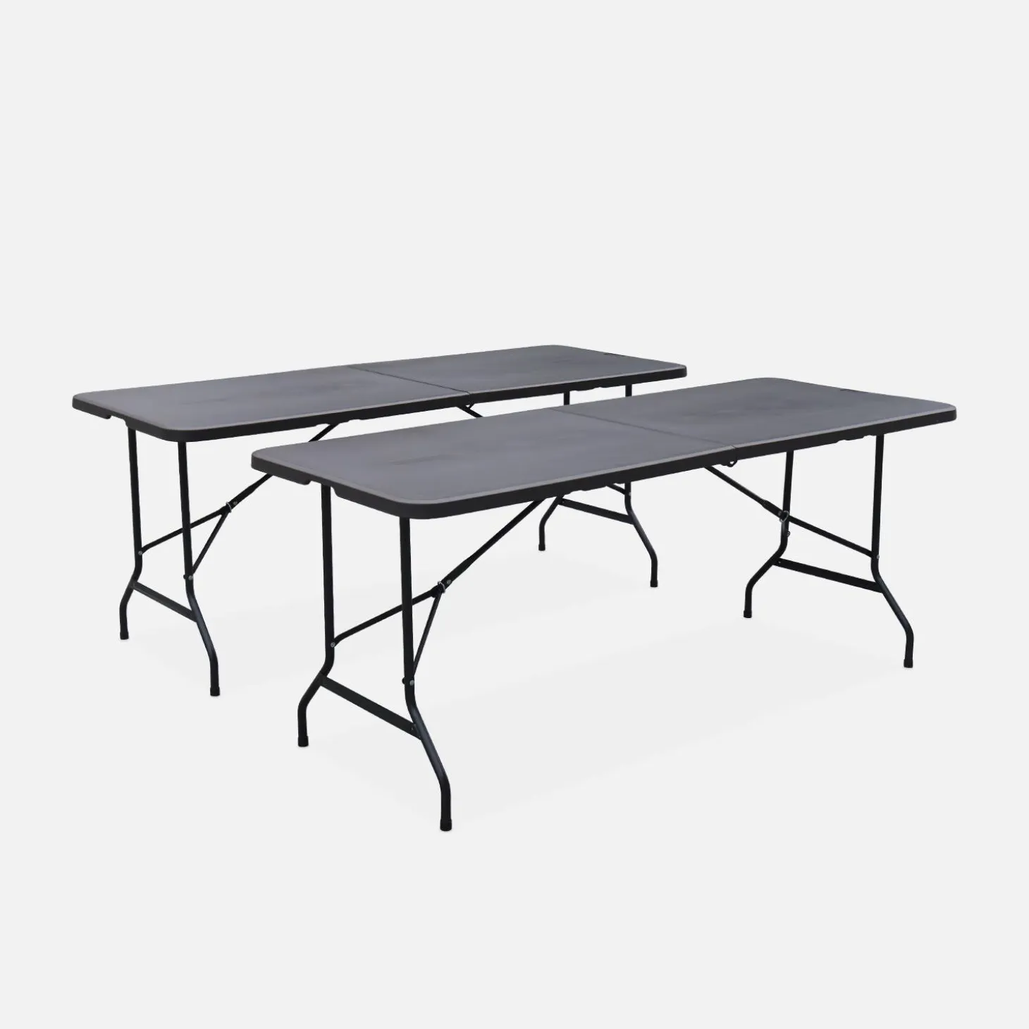 Mesas plegables portátiles para eventos, set de 2