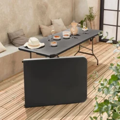 Mesas plegables portátiles para eventos, set de 2