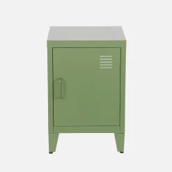 Mesita de estilo industrial con 1 puerta