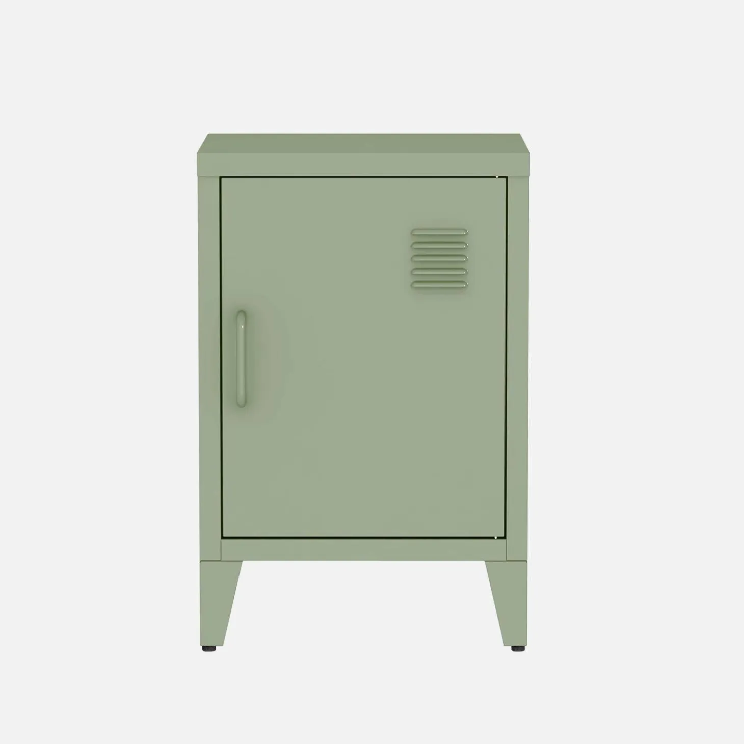 Mesita de estilo industrial con 1 puerta