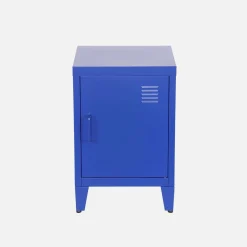 Mesita de estilo industrial con 1 puerta